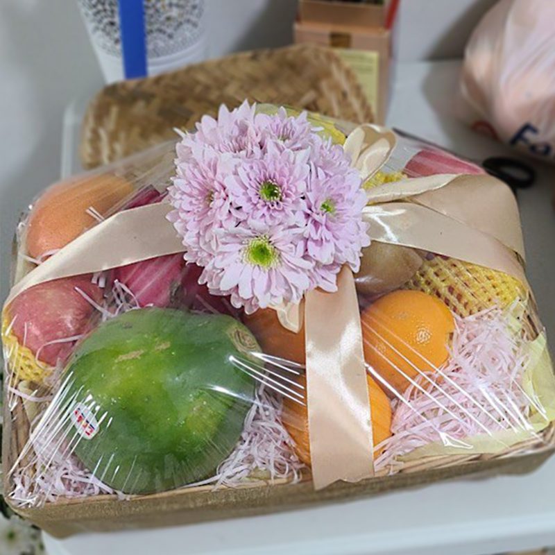 Funeral Fruit Basket