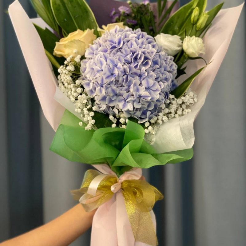 Hydrangeas Floral Bouquet